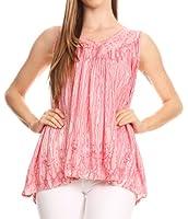 Algopix Similar Product 16 - Sakkas 62531 Boho Love Sleeveless