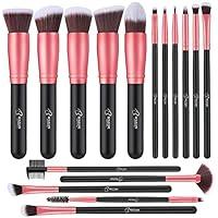 Algopix Similar Product 15 - BESTOPE PRO Makeup Brushes 16 Pcs