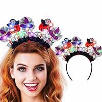 Algopix Similar Product 4 - Metisee Light Up Halloween Headbands