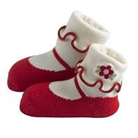 Algopix Similar Product 9 - JazzyToes Mary Janes , Red, 6-12 Months