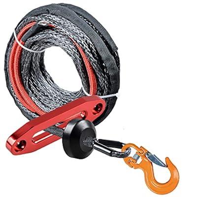 Synthetic Winch Rope Kit: Rope/Hook/Stopper & Hawse Fairlead