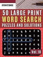 Algopix Similar Product 1 - 50 Large Print Word Search Puzzles and