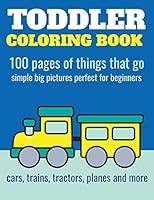 Algopix Similar Product 10 - Toddler Coloring Book 100 pages of