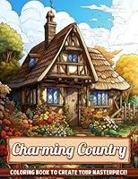 Algopix Similar Product 16 - Charming Country Coloring Book An