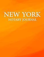 Algopix Similar Product 20 - New York Notary Log Book Journal for