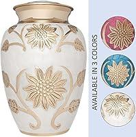 Algopix Similar Product 8 - Liliane Memorials White and Gold Flower