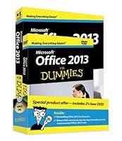 Algopix Similar Product 7 - Office 2013 For Dummies Book  DVD