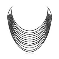 Algopix Similar Product 3 - Flyonce Multi Layered Choker Collar