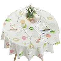 Algopix Similar Product 13 - Bettery Vinyl Round Table Cover Wipe