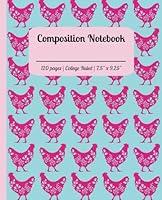 Algopix Similar Product 2 - Chicken Composition Notebook College