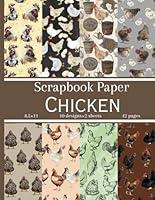 Algopix Similar Product 7 - Chicken Scrapbook Paper Poultry Themed