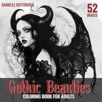 Algopix Similar Product 14 - Gothic Beauties Coloring Book for