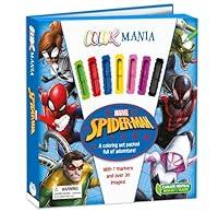 Algopix Similar Product 3 - Marvel SpiderMan Colormania with 7