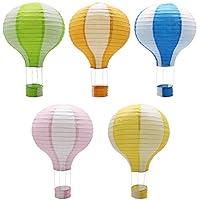 Algopix Similar Product 7 - ADLKGG Hanging Hot Air Balloon Paper