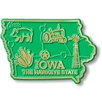 Algopix Similar Product 10 - Iowa Small State Magnet by Classic