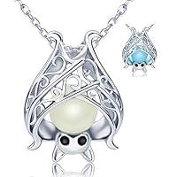 Algopix Similar Product 20 - 925 Sterling Silver Bat Necklace