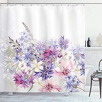 Algopix Similar Product 15 - Ambesonne Lavender Shower Curtain