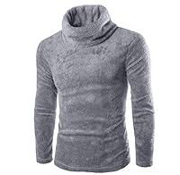 Algopix Similar Product 13 - Turtleneck Sweaters Men Rukiwa Mens