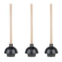 Algopix Similar Product 16 - SteadMax Rubber Toilet Plunger Double
