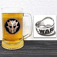 Algopix Similar Product 15 - Star Wars  Maul Glass Beer Stein 