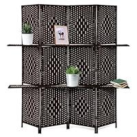 Algopix Similar Product 6 - Room Divider 4 Panel Room Screen