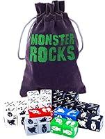 Algopix Similar Product 6 - Monster Rocks 24 Token and Counter