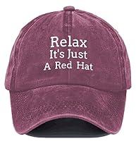 Algopix Similar Product 19 - Relax Its Just A Red Hat Relax Its