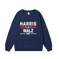 Algopix Similar Product 2 - Harris Walz Sweatshirt (4XL, Darkblue)