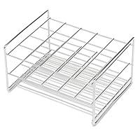 Algopix Similar Product 20 - Stainless Steel Test Tube Rack 30mm