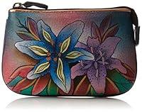 Algopix Similar Product 18 - ANUSCHKA Womens Leather Coin Purse 