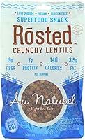 Algopix Similar Product 2 - ROSTED Au Naturel Crunch Lentils, 3.5 OZ