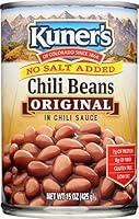 Algopix Similar Product 9 - Kuners Bean Chili No Salt, 15 oz