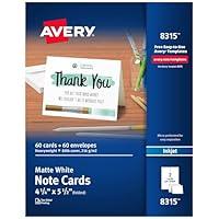 Algopix Similar Product 16 - Avery Printable Note Cards with