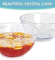 Algopix Similar Product 6 - Premium Quality Plastic Punch Bowl With