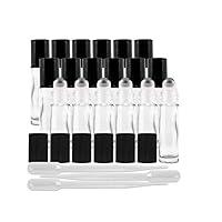 Algopix Similar Product 10 - 18 Empty Glass 10ml Roll On Perfume
