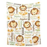 Algopix Similar Product 6 - Personalized Baby Blanket for Girls