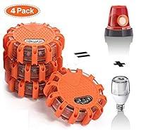 Algopix Similar Product 13 - 19710Orange 4pcs Red  Blue LED