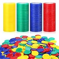 Algopix Similar Product 19 - Toyvian 400Pcs Poker Chips Counting