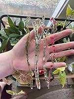 Algopix Similar Product 6 - Pressed Flower Resin Hair Stick  Real