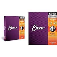 Algopix Similar Product 2 - Elixir Acoustic Guitar Strings Bundle 