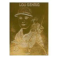 Algopix Similar Product 1 - Bleachers Lou Gehrig  22k Gold Foil
