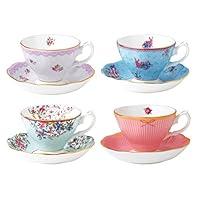 Algopix Similar Product 12 - Royal Albert Candy Teacup and Saucer