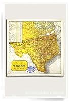 Algopix Similar Product 15 - Bens Garden Vintage Texas State Map