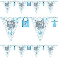 Algopix Similar Product 3 - Folat Baby Boys Garland Birth Blue