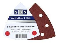 Algopix Similar Product 1 - SBS  Triangular Sanding Discs with