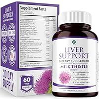Algopix Similar Product 9 - 1 Body Liver Support Supplement with