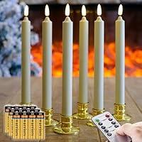 Algopix Similar Product 7 - 6 Pack Flameless Ivory real Wax Window