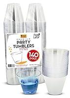 Algopix Similar Product 2 - 140 Pack Premium Hard Plastic 9 OZ