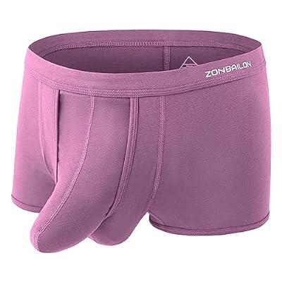 Best Deal for YINYOUYU Mens Separate Pouch Trunk Underwear Elephant Nose
