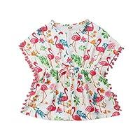 Algopix Similar Product 6 - KMBANGI Toddler Baby Girls Cotton Linen
